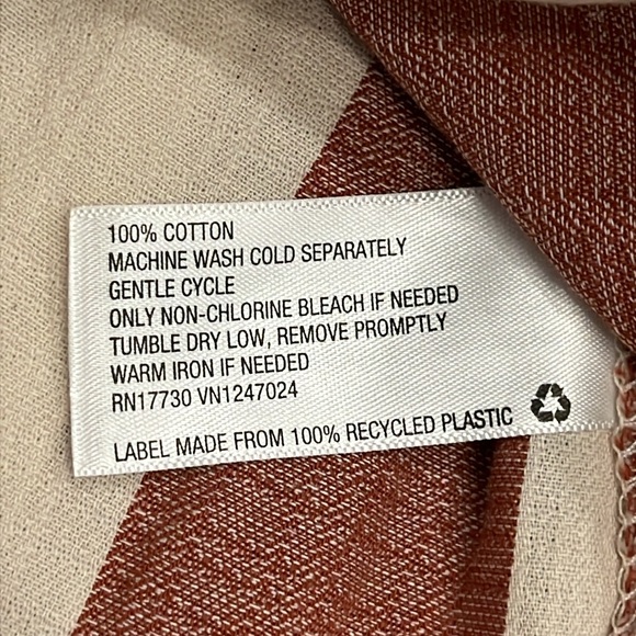 Knox Rose Women’s Striped V-Neck Wrap Tiered Dress size S - Picture 8 of 10